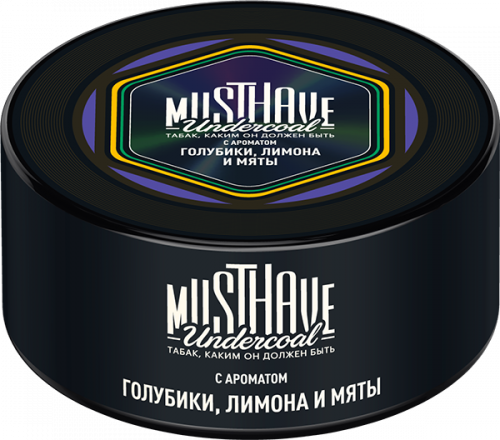 Табак для кальяна Must Have Голубика, лимон и мята